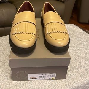 Franco Sarto Beige Women Loafers